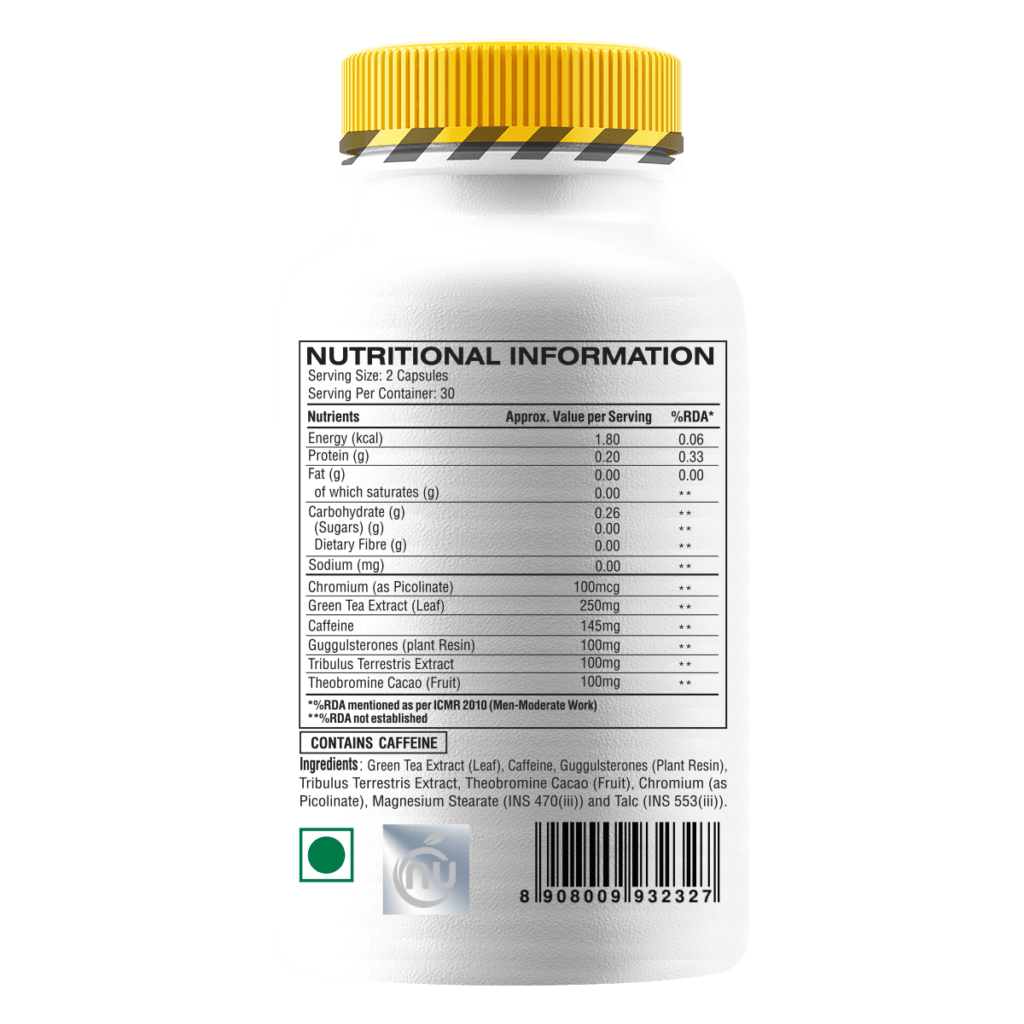 Gynectrol Nutritional Information